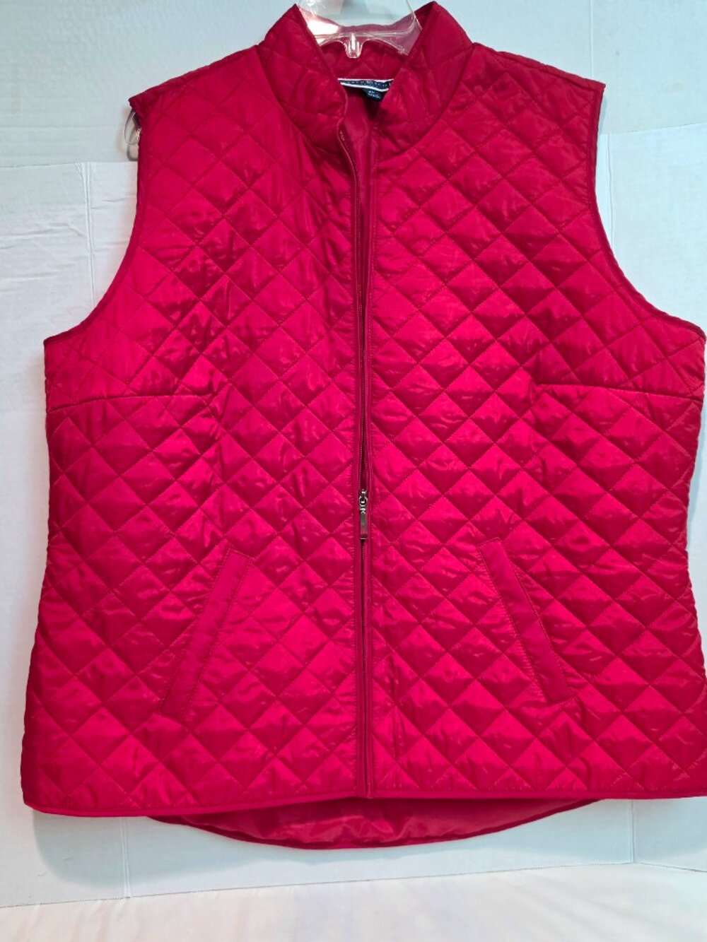 Karen Scott Women's diamond quilted puffer vest Size XL
